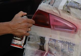 Акриловый лак: тонируем задние фонари   Акриловый лак: тонируем задние фонари