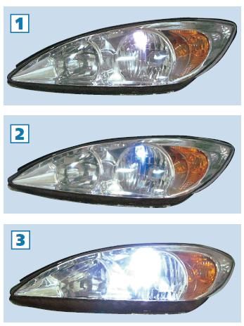  Тест светодиодных ламп автомобильных габаритных фонарей 